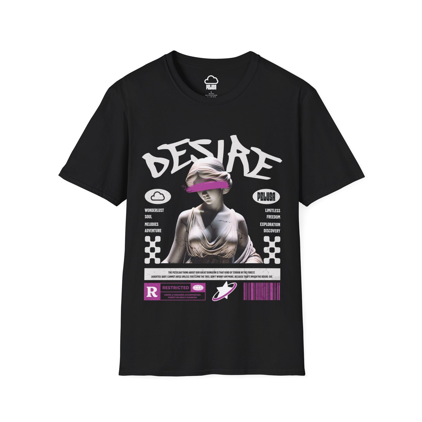 Desire T-shirt - Pelusa Creative Art Tees