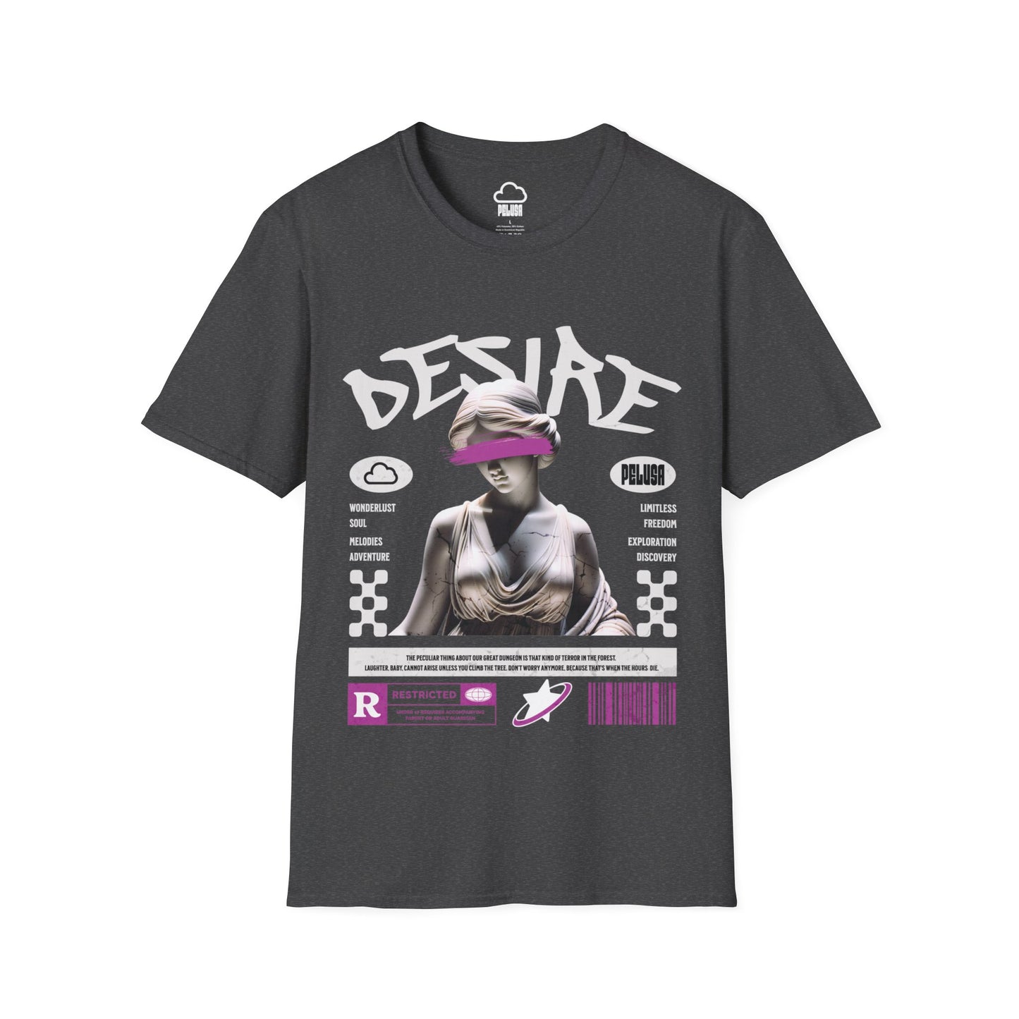 Desire T-shirt - Pelusa Creative Art Tees