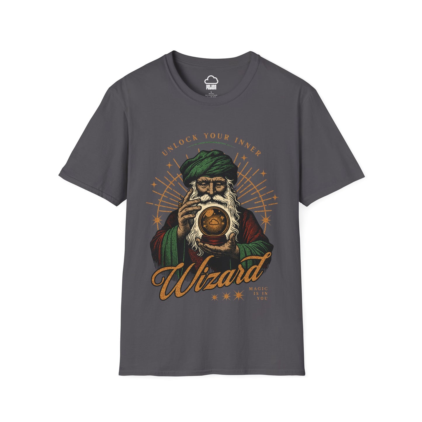 Wizard T-shirt - Pelusa Artist Designed Tees