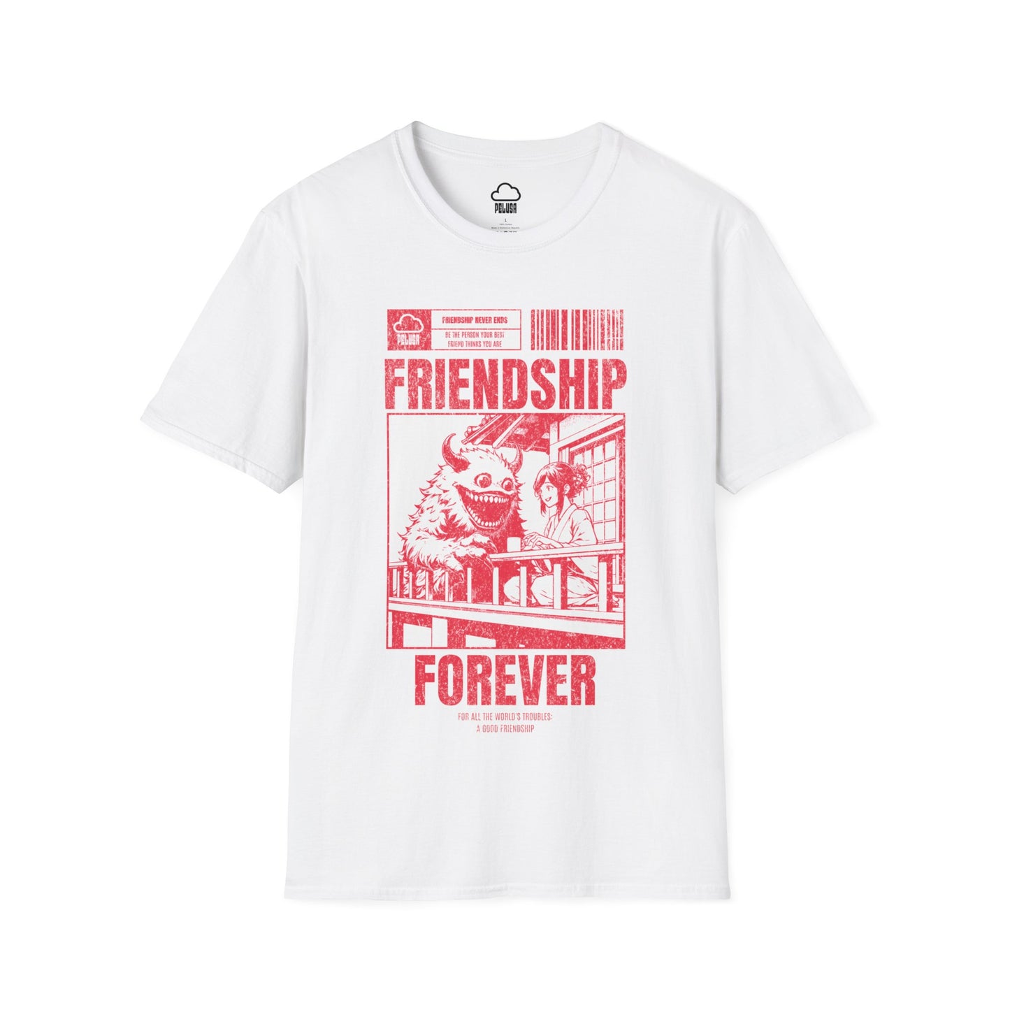 Friendship Tee - Pelusa Unique Graphic T-shirt