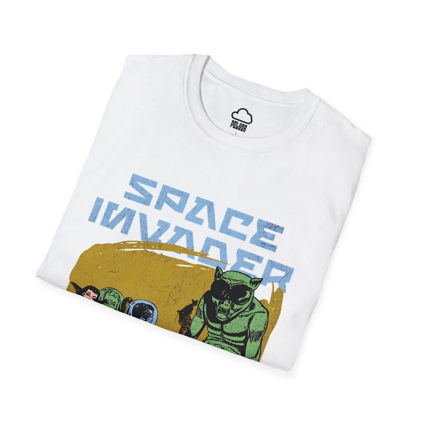 t-shirt space invader