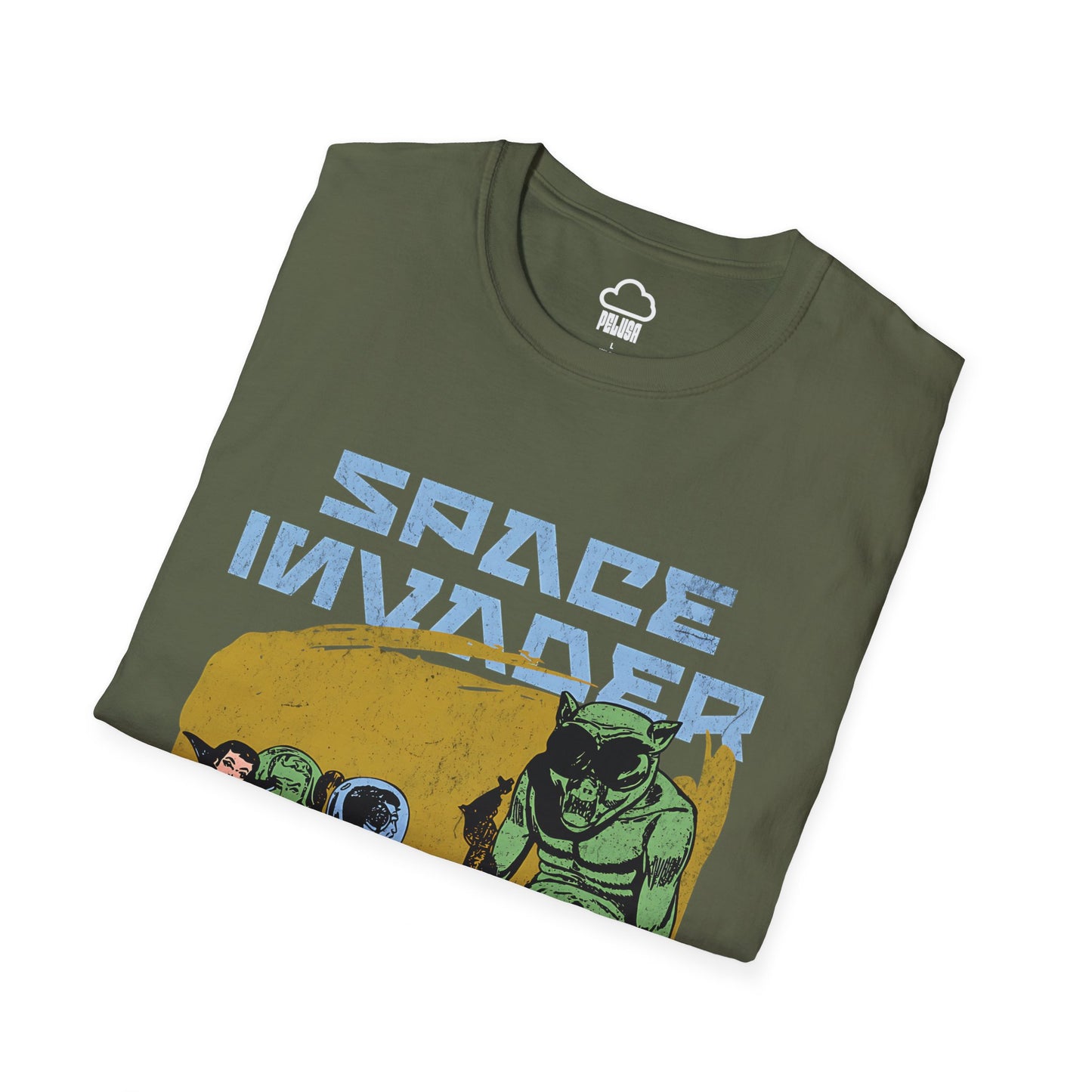 t-shirt space invader