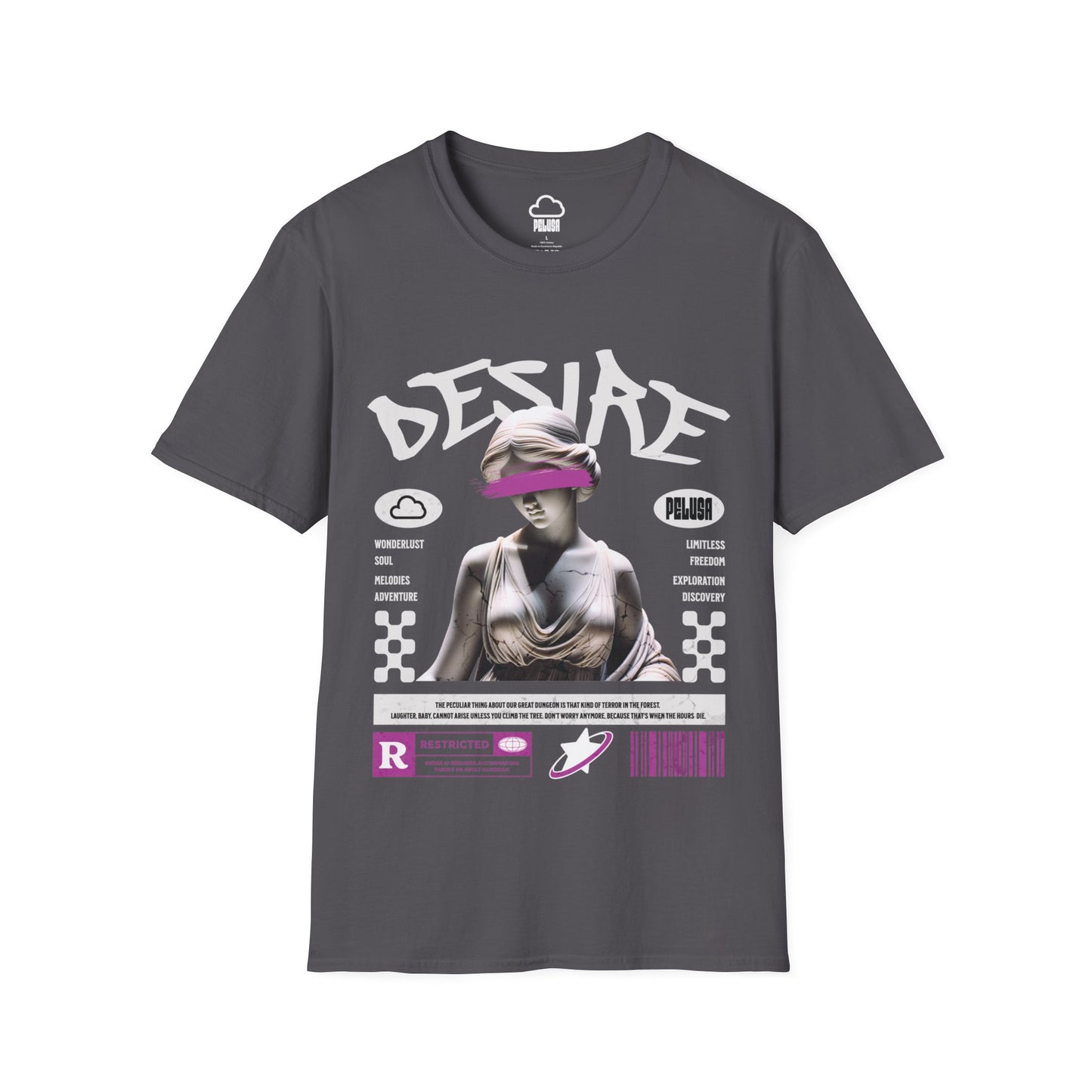 Desire T-shirt - Pelusa Creative Art Tees