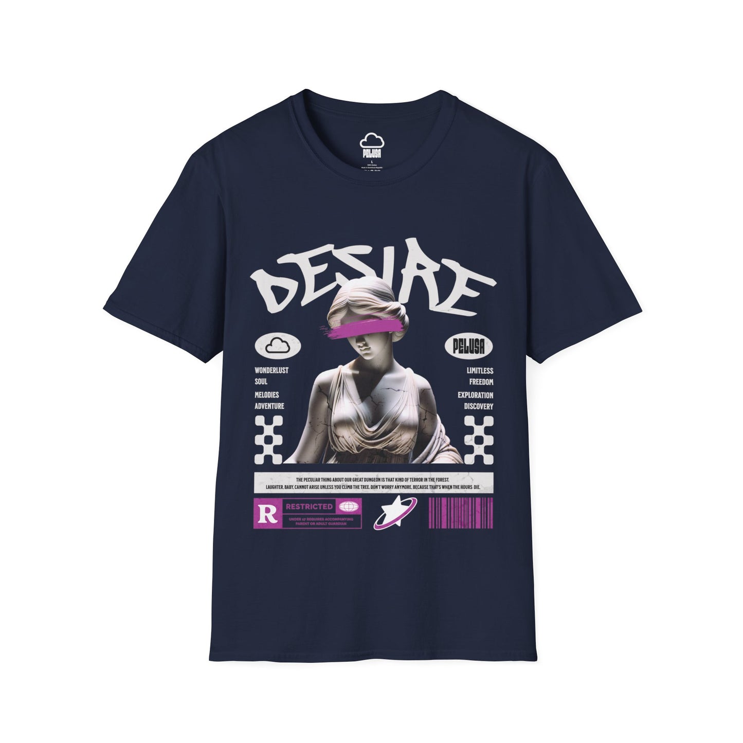 Desire T-shirt - Pelusa Creative Art Tees