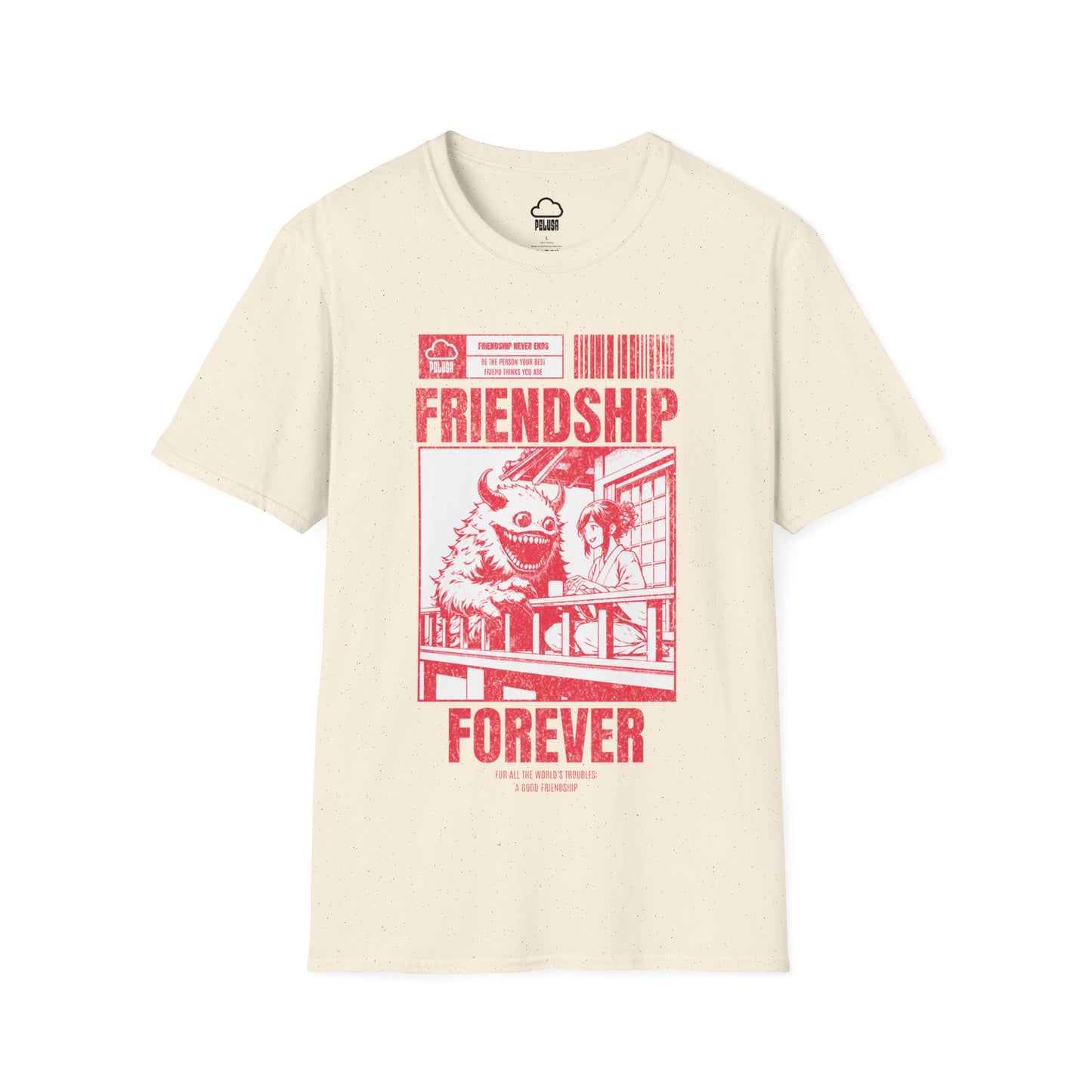 Friendship Tee - Pelusa Unique Graphic T-shirt