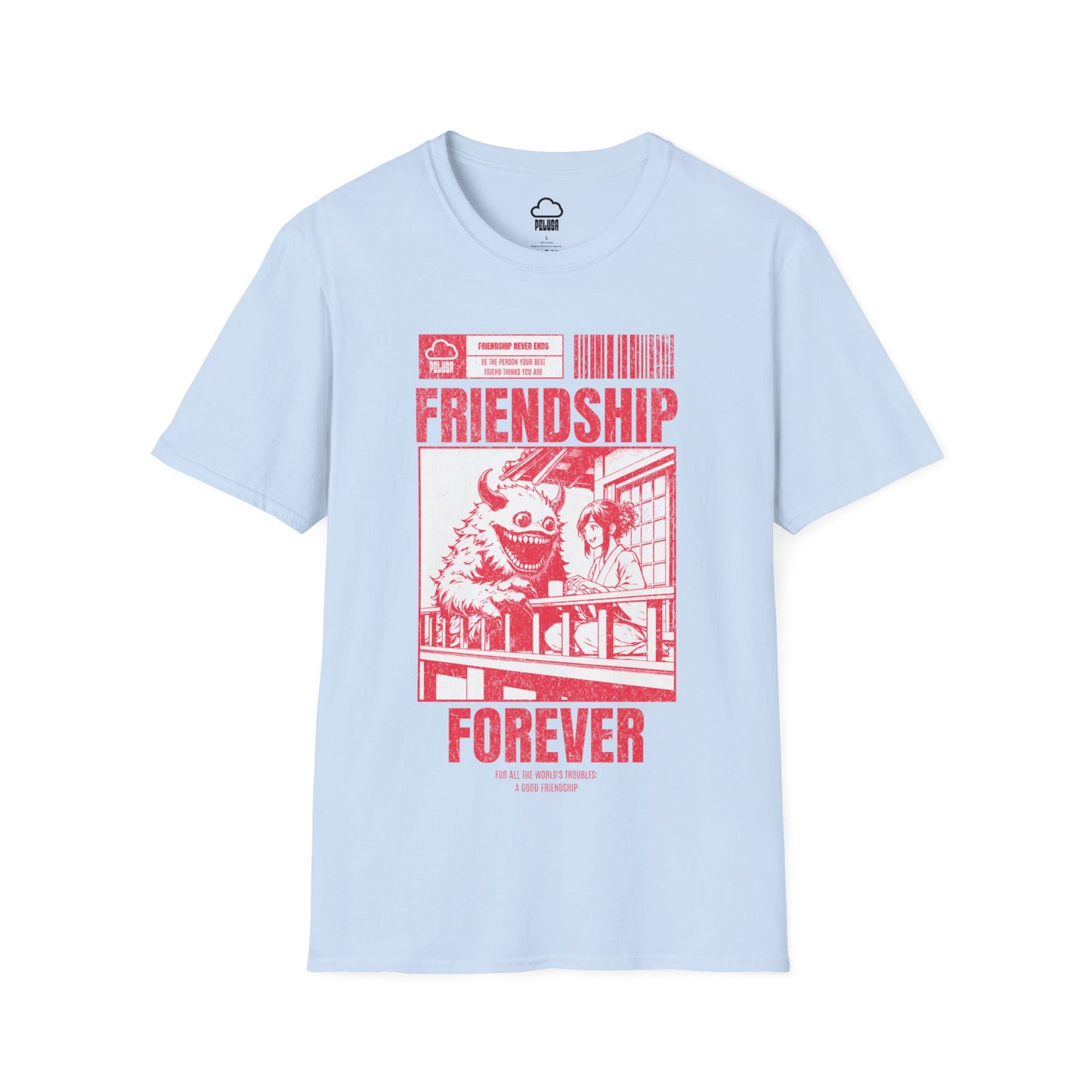 Friendship Tee - Pelusa Unique Graphic T-shirt