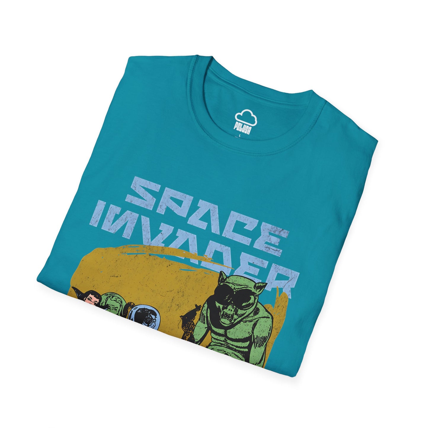 t-shirt space invader