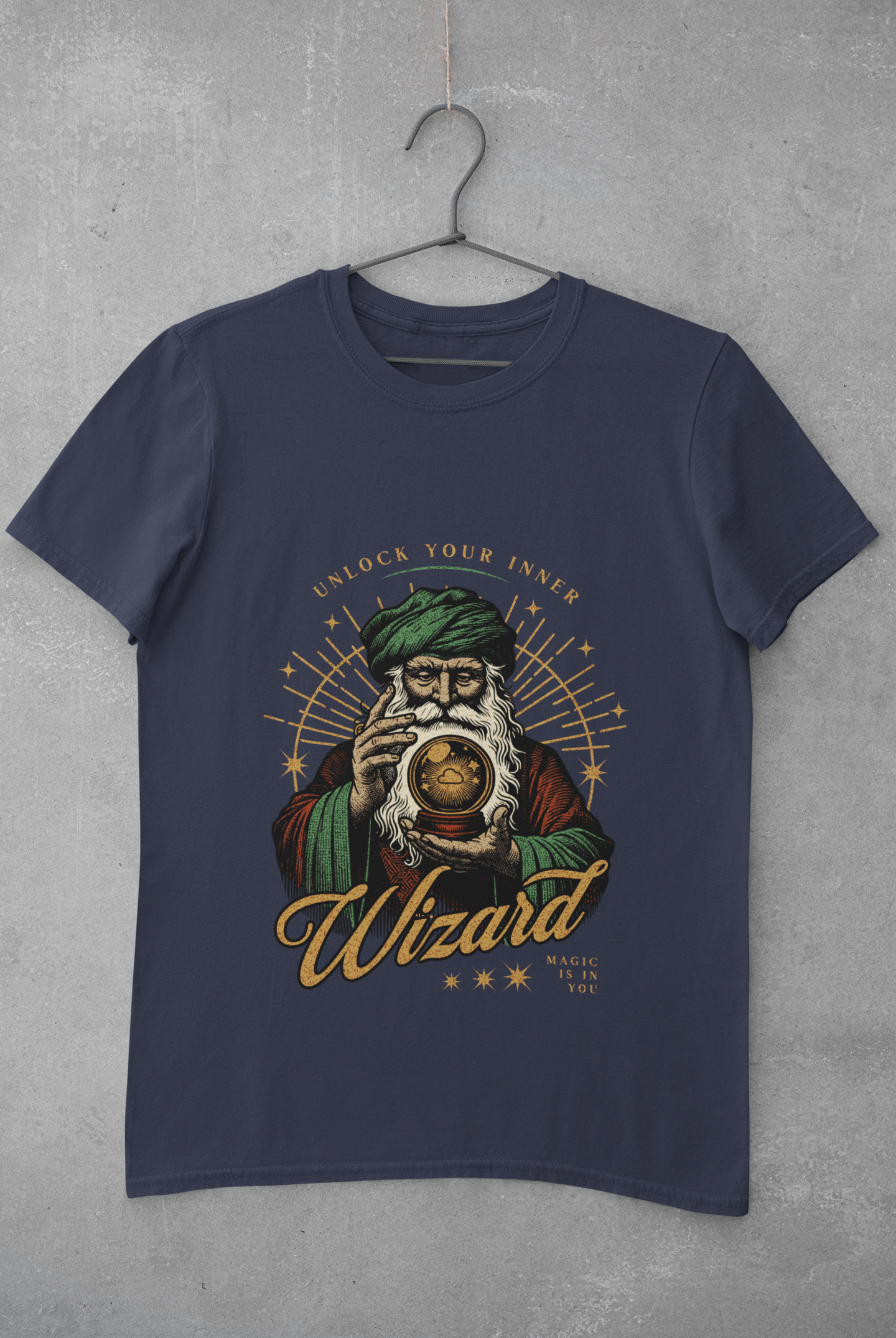 Wizard T-shirt - Pelusa Artist Designed Tees